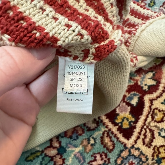 ⭐️3for10⭐️ Cotton Knit American Flag Americana Crewneck Pullover Women’s Medium - Picture 6 of 11